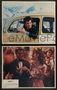 1k739 FOOTLOOSE 3 LCs 1984 great images of Lori Singer, Kevin Bacon who shows hicks how to dance!