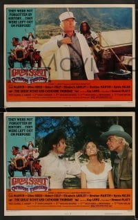 1k149 GREAT SCOUT & CATHOUSE THURSDAY 8 LCs 1976 Lee Marvin, Oliver Reed, Robert Culp, Kay Lenz!