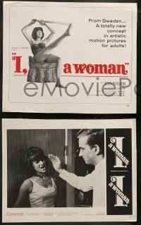 1k624 I A WOMAN 4 LCs 1966 Mac Ahlberg's Jag - en kvinna, Radley Metzger, Essy Persson sex classic!