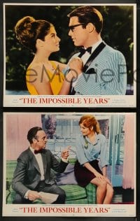1k171 IMPOSSIBLE YEARS 8 LCs 1968 David Niven, sexy Cristina Ferrare, undergrads vs. over-thirties!