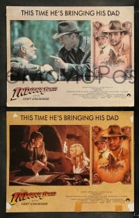 1k535 INDIANA JONES & THE LAST CRUSADE 5 LCs 1989 Lucas, Spielberg, Harrison Ford & Sean Connery!