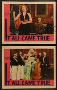 1k754 IT ALL CAME TRUE 3 LCs 1940 Ann Sheridan, Zasu Pitts, Una O'Connor & Jessie Busley!