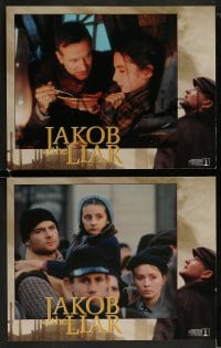 1k176 JAKOB THE LIAR 8 LCs 1999 Robin Williams in eastern Europe Jewish ghetto during WWII!