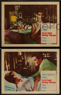 1k631 LOVE HAS MANY FACES 4 LCs 1965 images of Lana Turner, Cliff Robertson, Hugh O'Brian!