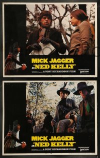 1k234 NED KELLY 8 LCs 1970 Mick Jagger as legendary Australian bandit, Tony Richardson!