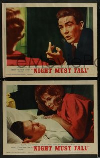 1k238 NIGHT MUST FALL 8 LCs 1964 Albert Finney of Tom Jones goes psycho!