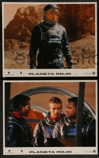 1k284 RED PLANET 8 int'l Spanish language LCs 2000 Val Kilmer, Carrie-Ann Moss, Tom Sizemore!