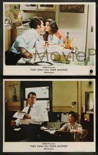 1k337 THEY ONLY KILL THEIR MASTERS 8 LCs 1972 James Garner & Doberman Pincer dog, Katharine Ross!
