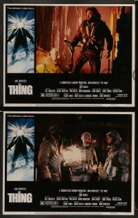1k780 THING 3 LCs 1982 John Carpenter, Kurt Russell, the ultimate in alien terror!