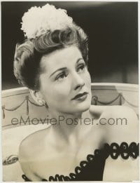 1m672 SUSPICION deluxe 10x13 still 1941 beautiful Joan Fontaine got a genius rating on an IQ test!