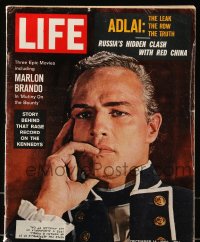 1m405 LIFE MAGAZINE magazine December 14, 1962 Marlon Brando in Mutiny on the Bounty cover story!