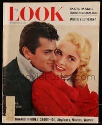 1m411 LOOK magazine February 23, 1954 Tony Curtis & Janet Leigh cover portrait by Milton Greene!