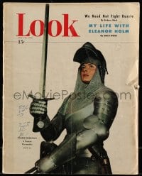 1m412 LOOK magazine July 20, 1948 cover portrait of Ingrid Berman in RKO's Joan of Arc!