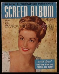 1m477 SCREEN ALBUM magazine Winter 1946 great cover portrait of pretty Esther Williams!