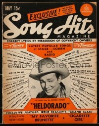 1m492 SONG HITS magazine May 1947 Roy Rogers from Heldorado, My Favorite Brunette, Cigarette Girl!