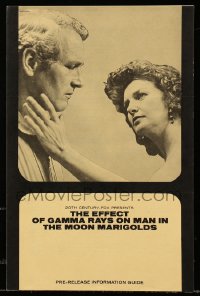 1m033 EFFECT OF GAMMA RAYS ON MAN-IN-THE-MOON MARIGOLDS 9x13 pre-release information guide 1972