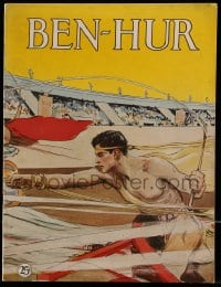 1m265 BEN-HUR souvenir program book 1925 great images of Ramon Novarro & Betty Bronson + cool art!