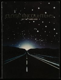1m279 CLOSE ENCOUNTERS OF THE THIRD KIND souvenir program book 1977 Steven Spielberg sci-fi classic!