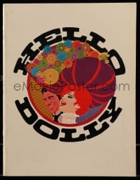 1m311 HELLO DOLLY souvenir program book 1970 Barbra Streisand & Walter Matthau, Amsel cover art!