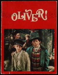 1m332 OLIVER souvenir program book 1969 Charles Dickens, Mark Lester, Shani Wallis, Carol Reed!