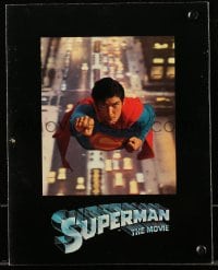 1m356 SUPERMAN souvenir program book 1978 comic book hero Christopher Reeve, great images!