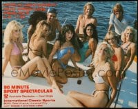 1m114 WORLD LIGHTWEIGHT MUD WRESTLING FINALISTS video trade ad 1981 female wrestlers on yacht!