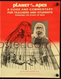1m052 PLANET OF THE APES movie study guide 1968 guide & commentary for teachers & students!