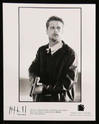 1m786 SEVEN presskit w/ 9 stills 1995 David Fincher, Morgan Freeman, Brad Pitt, deadly sins!