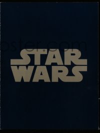 1m170 STAR WARS screening program 1977 George Lucas classic sci-fi epic, title & full credits!