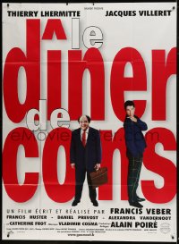 1p554 DINNER GAME French 1p 1998 Francis Veber's Le Diner de cons, Thierry Lhermitte, Villeret!