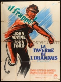 1p556 DONOVAN'S REEF French 1p 1963 John Ford, different Grinsson art of sailor John Wayne!