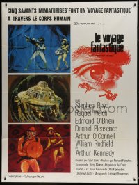 1p584 FANTASTIC VOYAGE French 1p 1967 Raquel Welch journeys to the human brain, Richard Fleischer