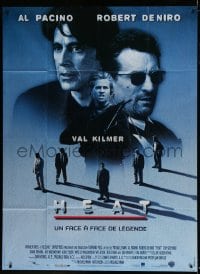 1p635 HEAT French 1p 1995 Al Pacino, Robert De Niro, Val Kilmer, Michael Mann directed!