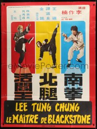 1p648 HOT, THE COOL & THE VICIOUS French 1p 1979 Tao-Liang Tan, Don Wang, great kung fu image!