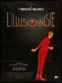 1p657 ILLUSIONIST French 1p 2010 cool magician cartoon with a screenplay by Jacques Tati!