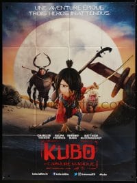 1p690 KUBO & THE TWO STRINGS French 1p 2016 great stop-motion animated fantasy movie!
