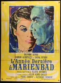 1p707 LAST YEAR AT MARIENBAD French 1p R1960s Resnais' L'Annee derniere a Marienbad, Brini art!