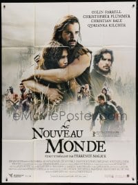 1p783 NEW WORLD French 1p 1906 Colin Farrell as Captain John Smith, Christian Bale, Terrence Malick