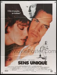 1p788 NO WAY OUT French 1p 1987 close up of Kevin Costner & Sean Young, Gene Hackman