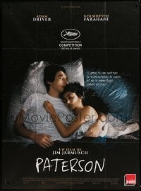 1p799 PATERSON French 1p 2016 Adam Driver, Golshifteh Farahani, directed by Jim Jarmusch!