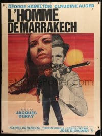 1p914 THAT MAN GEORGE French 1p 1967 L'Homme de Marrakesh, George Hamilton, Claudine Auger!