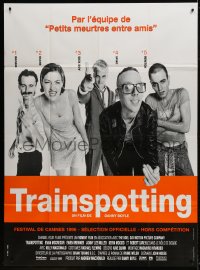 1p931 TRAINSPOTTING French 1p 1996 heroin drug addict Ewan McGregor, directed by Danny Boyle!