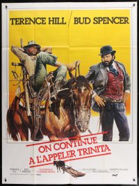 1p932 TRINITY IS STILL MY NAME French 1p R1970s Terence Hill & Bud Spencer spaghetti western!