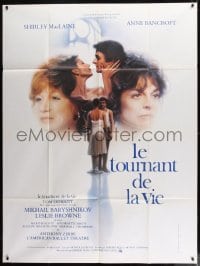 1p935 TURNING POINT French 1p 1978 artwork of Shirley MacLaine & Anne Bancroft by John Alvin!