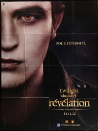 1p937 TWILIGHT SAGA: BREAKING DAWN - PART 2 teaser French 1p 2012 Robert Pattinson as Edward Cullen!
