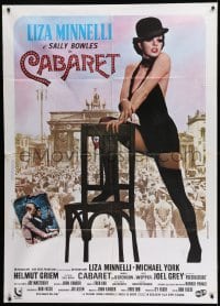 1p326 CABARET Italian 1p R1978 Liza Minnelli sings & dances in Nazi Germany, directed by Bob Fosse!