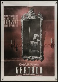 1p345 GERTRUD Italian 1p R1971 directed by Carl Theodor Dreyer, Nina Pens Rode in mirror!