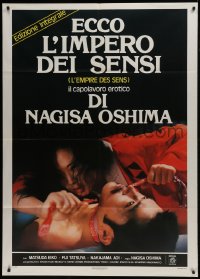 1p349 IN THE REALM OF THE SENSES Italian 1p 1979 Nagisha Oshima, Tatsuya Fuji & Eiko Matsuda!