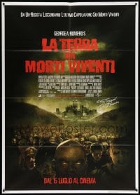 1p353 LAND OF THE DEAD advance Italian 1p 2005 George Romero's ultimate zombie masterpiece!