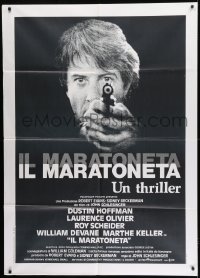 1p359 MARATHON MAN Italian 1p 1976 cool image of Dustin Hoffman, John Schlesinger classic thriller!